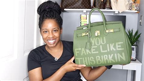 Sonique Saturday You Fake Like This Birkin Bag Review